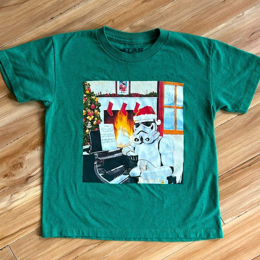 Star Wars Storm Trooper Christmas Tee